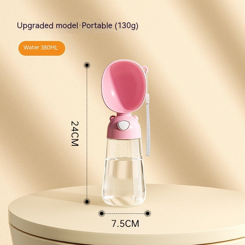 Portable Pet Water Bottle – Leak-Proof Travel Dog Cup for Outdoor Hydration