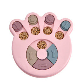 Interactive Puzzle Feeder Bowl – Slow Eating for Dogs & Cats