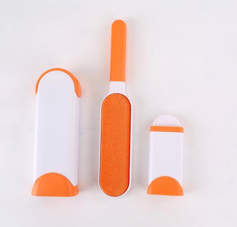 Reusable Pet Hair Remover – Double-Sided Lint Brush with Cleaning Base