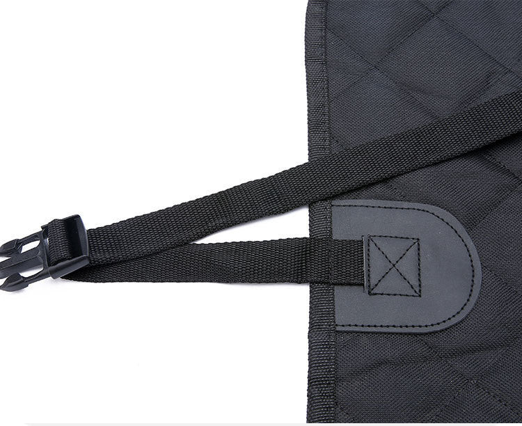 Waterproof Dog Car Seat Cover – Mesh Window, Anti-Slip, Universal Fit