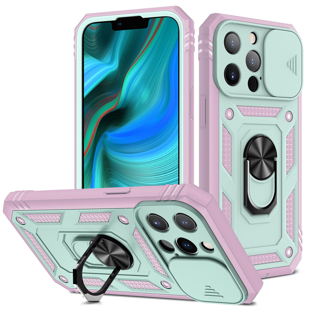 Dual-Tone TPU + PC iPhone Case – Slim Shockproof Cover with Stylish Colors