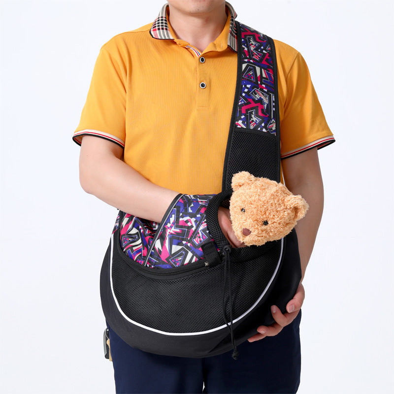 Breathable Pet Carrier Backpack – Travel Bag for Small & Medium Pets
