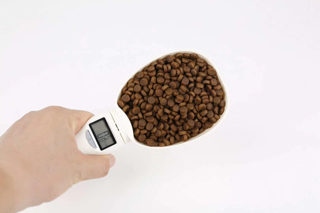 Digital Pet Food Measuring Spoon – LCD Display & 5 Units for Accurate Feeding