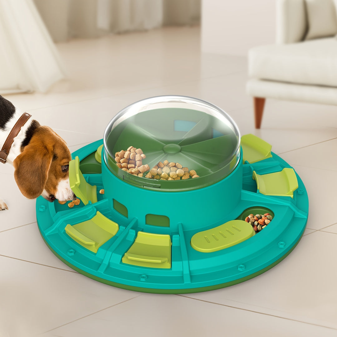 2-in-1 Dog Puzzle Toy & Treat Dispenser – Slow Feeder for Smart Dogs – grooming kit