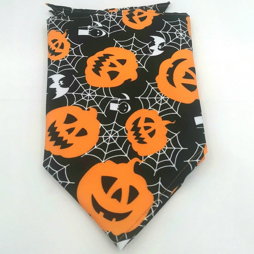 Tie-Dye Pet Bandana – Soft Polyester Dog & Cat Scarf