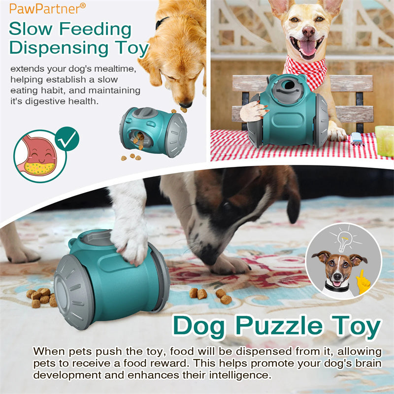 Intelligent Tumbler Feeder Toy – No-Battery Puzzle Feeder for Dogs & Cats