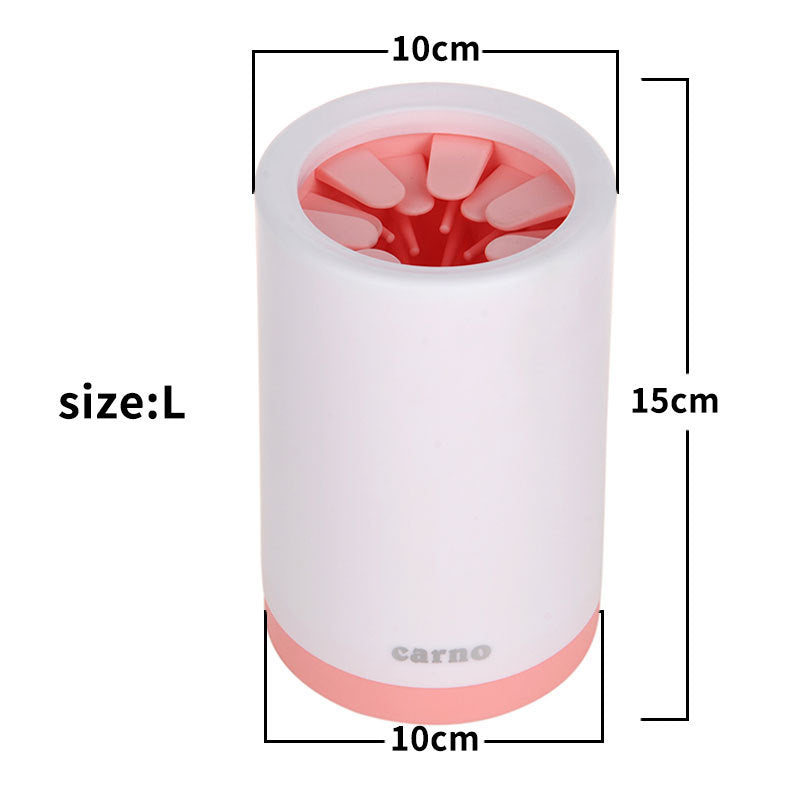 Soft Silicone Dog Paw Cleaner Cup – Portable & Washable Pet Foot Washer