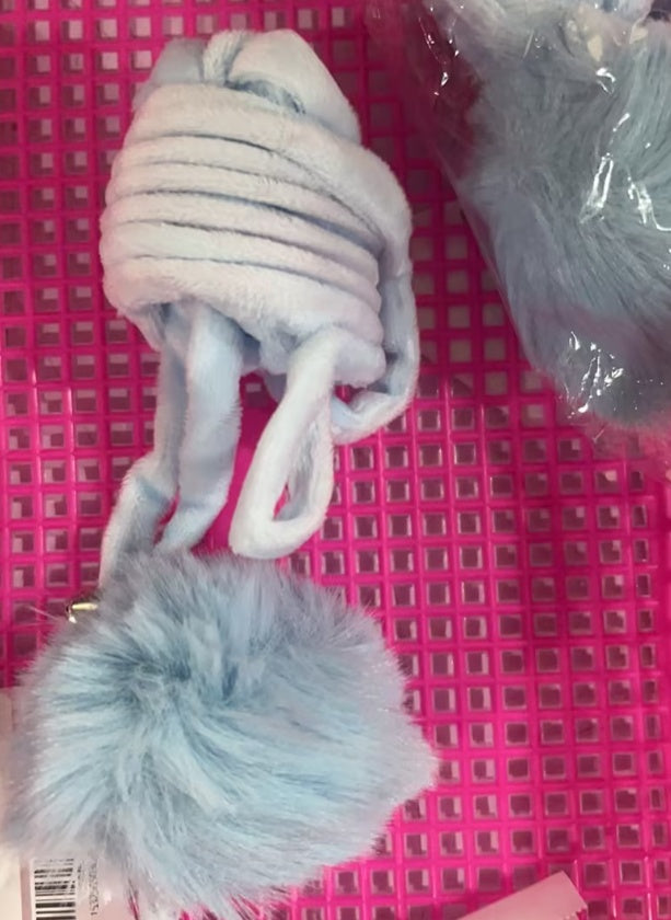 Spring Cat Toy – Plush Bell & Rabbit Hair Ball Interactive Bouncer