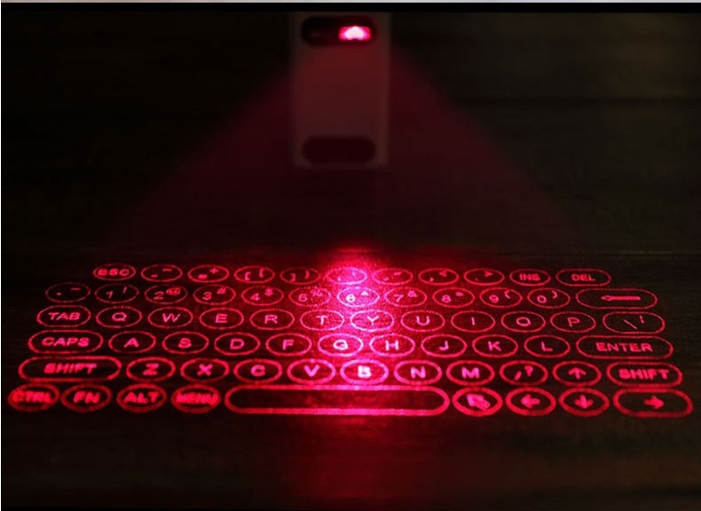 LEING FST Bluetooth Virtual Laser Keyboard – Wireless Projection Keyboard with Mouse Function for Phone, Tablet, Laptop, PC - JEFF's Favorite Picks