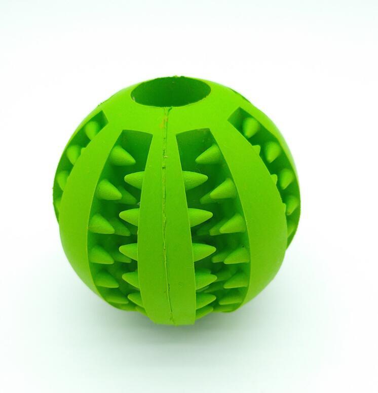 Silicone Dog Treat Ball – Chew Toy & Teeth Cleaning Dispenser