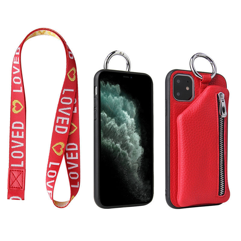 Crossbody Phone Case Wallet | PU Leather Strap & Coin Purse