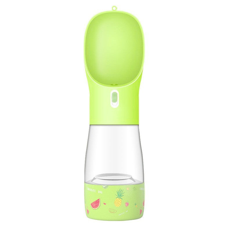 Portable Pet Water Bottle – 458ml Leak-Proof Dog & Cat Travel Cup