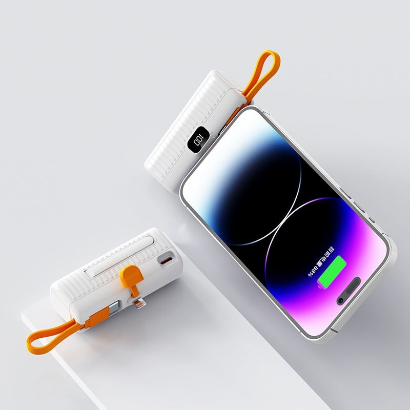 Mini Capsule Power Bank – USB-C or Lightning | Ultra-Portable Emergency Charger