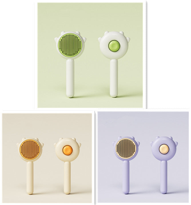 Pet Massage Comb – Hairball & Matting Prevention Brush for Cats & Dogs