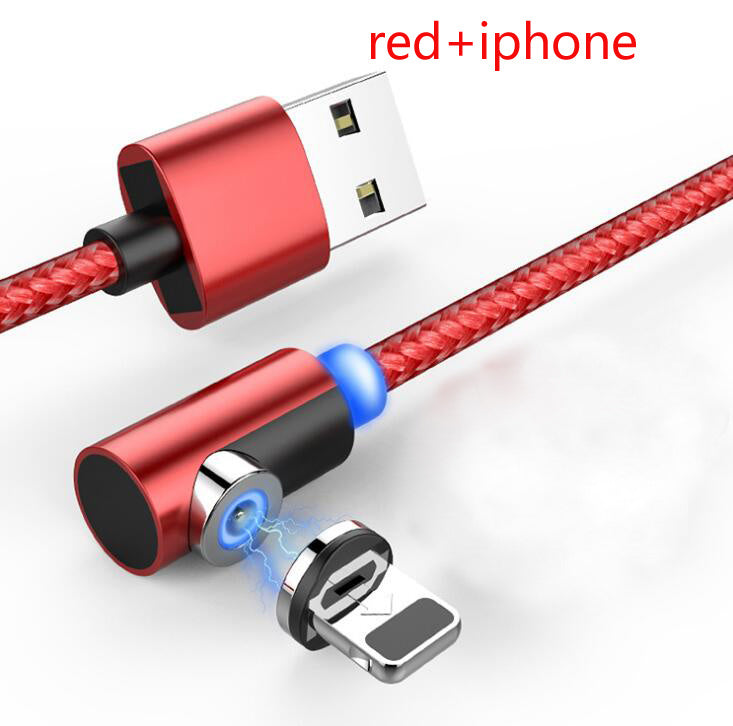 Nylon Braided Magnetic Charging Cable | USB-C, Micro, Lightning