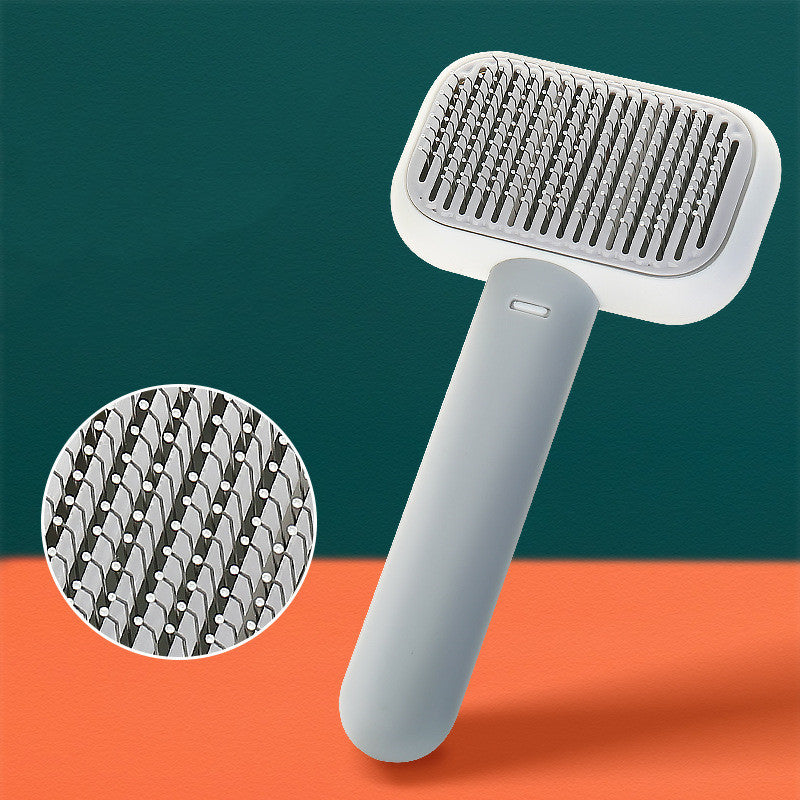 Pet Hairball & Matting Prevention Comb – Massage Brush for Dogs & Cats
