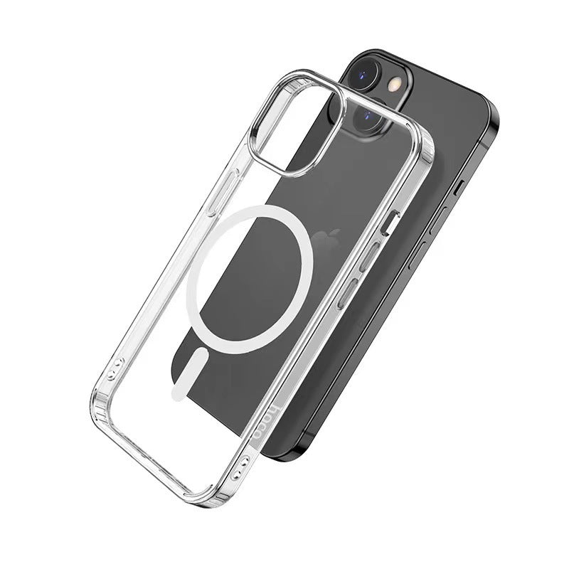 Transparent TPU iPhone Case – Slim Clear Shockproof Back Cover