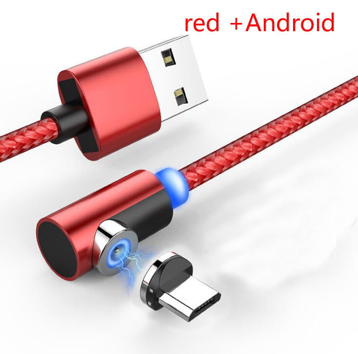 Nylon Braided Magnetic Charging Cable | USB-C, Micro, Lightning