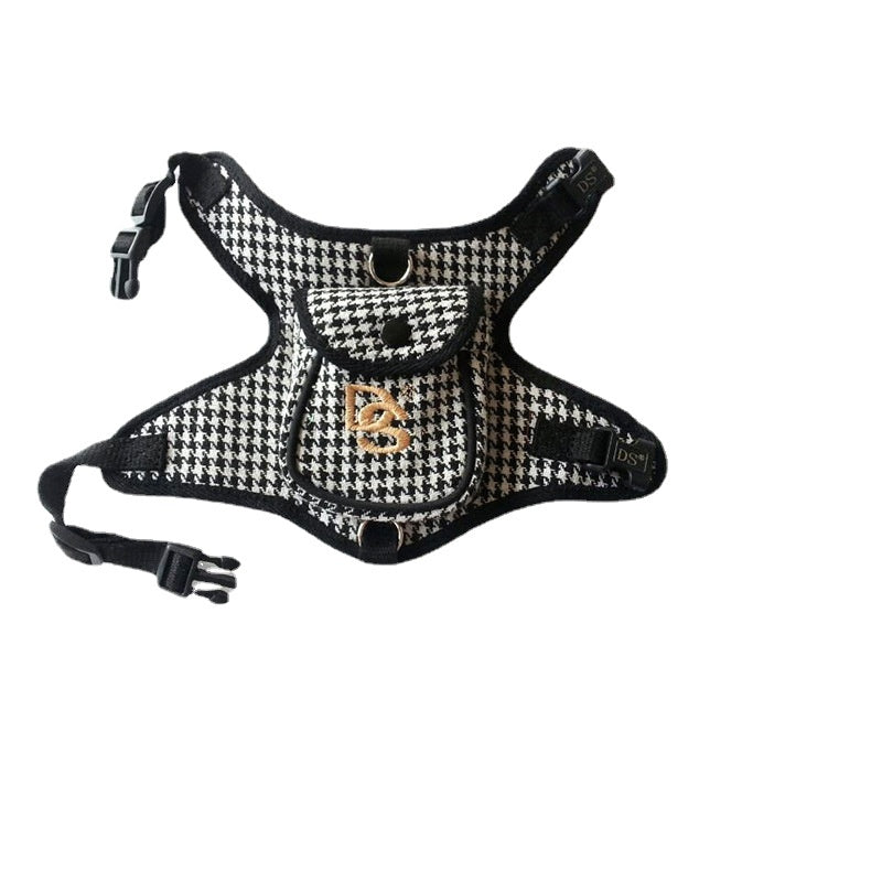 Korean-Style Cotton Dog Vest – Breathable Pet Outfit for Small & Medium Dogs