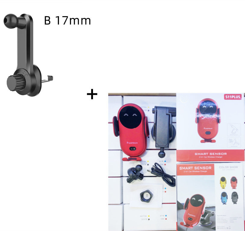Infrared Sensor Wireless Car Charger – Auto-Clamp Phone Mount Holder - JEFF's Favorite Picks