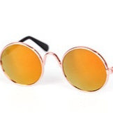 Pet Sunglasses & Straw Hat Set – Summer Outfit for Cats & Small Dogs