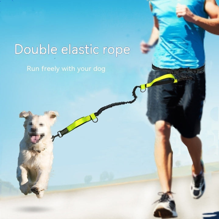 Hands-Free Retractable Dog Leash with Waist Belt – Ideal for Running & Hiking – grooming kit
