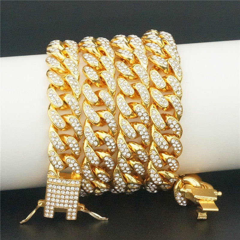 Cuban Link Chain Necklace – Hip Hop Style for Men, Women & Pets