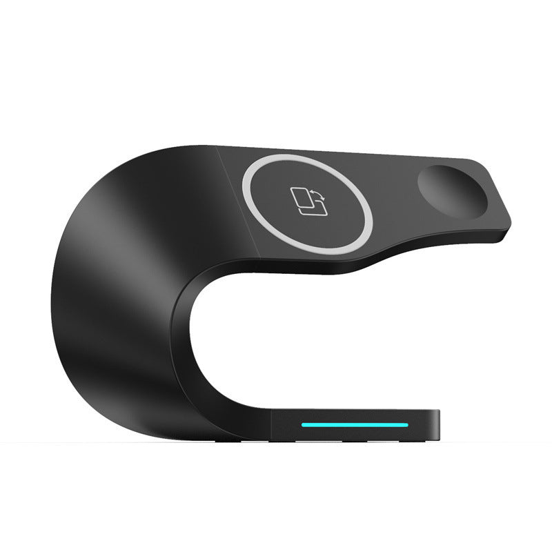 15W Fast Wireless Charger – Type-C Pad with LED & Alloy Base – car-accessory