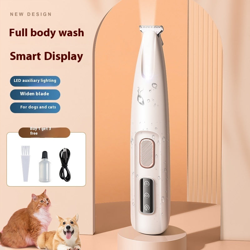 LED Pet Paw Trimmer – Safe, Precise Grooming for Dogs & Cats