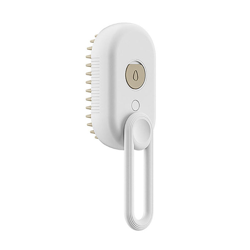 3-in-1 Electric Steam Pet Brush – Anti-Static Grooming Tool for Dogs & Cats – grooming kit