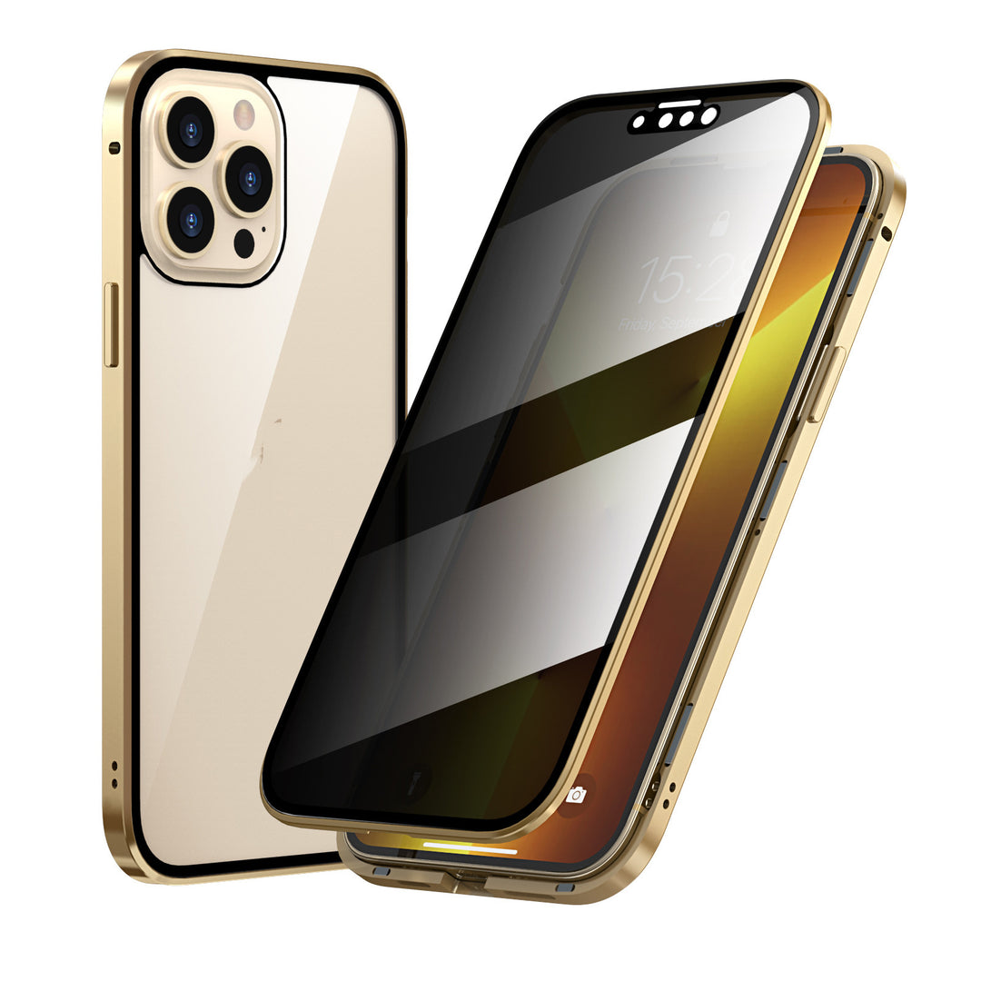Privacy-proof Magneto Phone Case Double Sided Metal Frame - JEFF's Favorite Picks