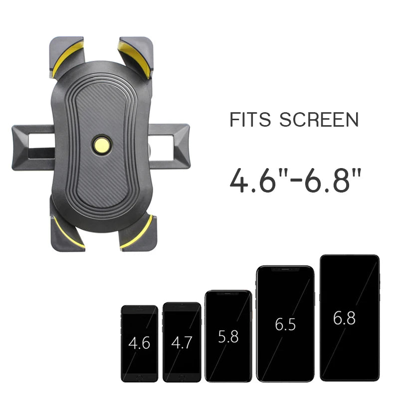 Universal 360° Stroller & Bike Phone Mount – Hands-Free Holder for Parents on the Go