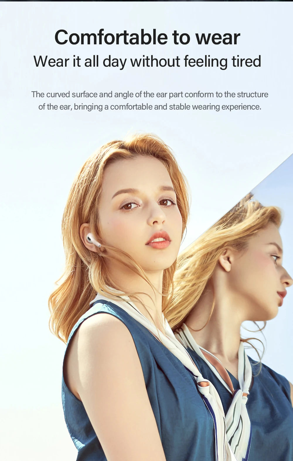 Lenovo LP40 Wireless Earbuds – Bluetooth 5.0 HiFi Sound + Waterproof Charging Case