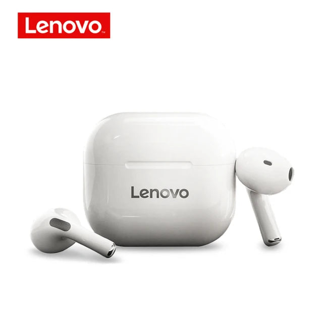 Lenovo LP40 Wireless Earbuds – Bluetooth 5.0 HiFi Sound + Waterproof Charging Case