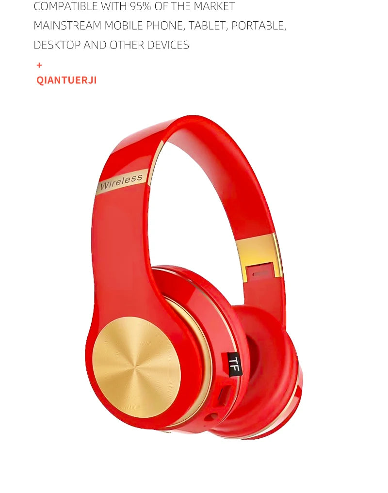 CHUYONG Bluetooth 5.0 Headphones – ANC, HiFi, Dual Mode