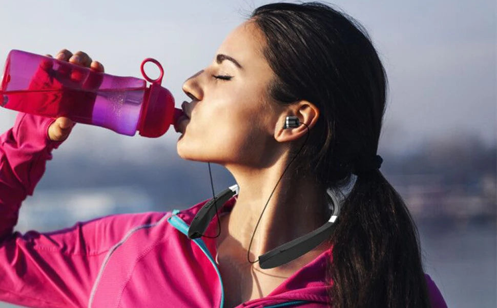 UYYNY Neckband Bluetooth Earphones – HiFi Sound, Long Battery Life