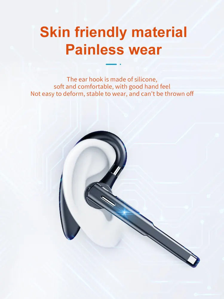 GDLYL Bluetooth 5.3 Business Headset | ENC Mic & 10H Playtime