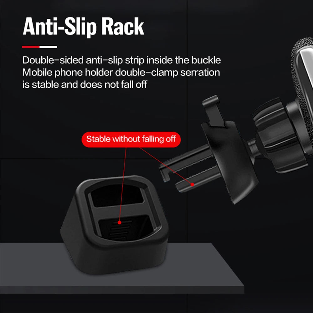 Universal Car Phone Mount – Dashboard & Air Vent Clip for All Smartphones