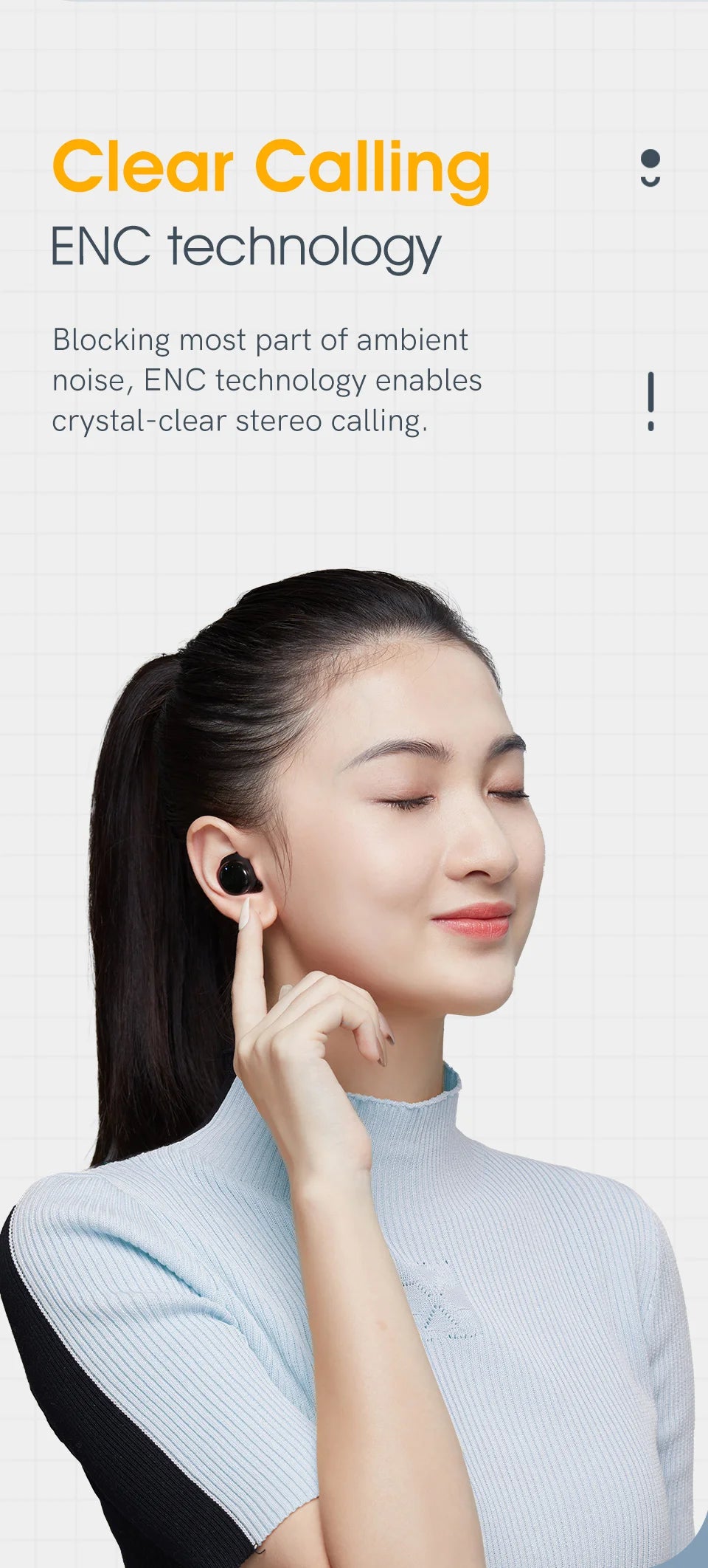 QCY T17 Bluetooth 5.1 Earbuds – 26H Battery, HIFI Sound