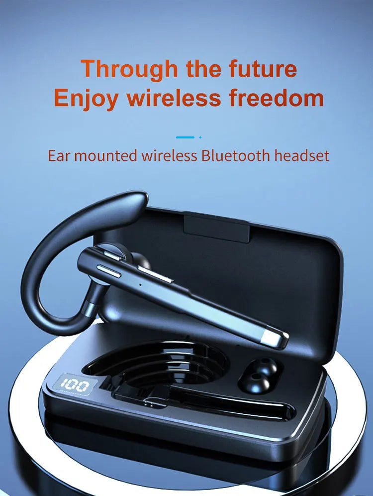 GDLYL Bluetooth 5.3 Business Headset | ENC Mic & 10H Playtime