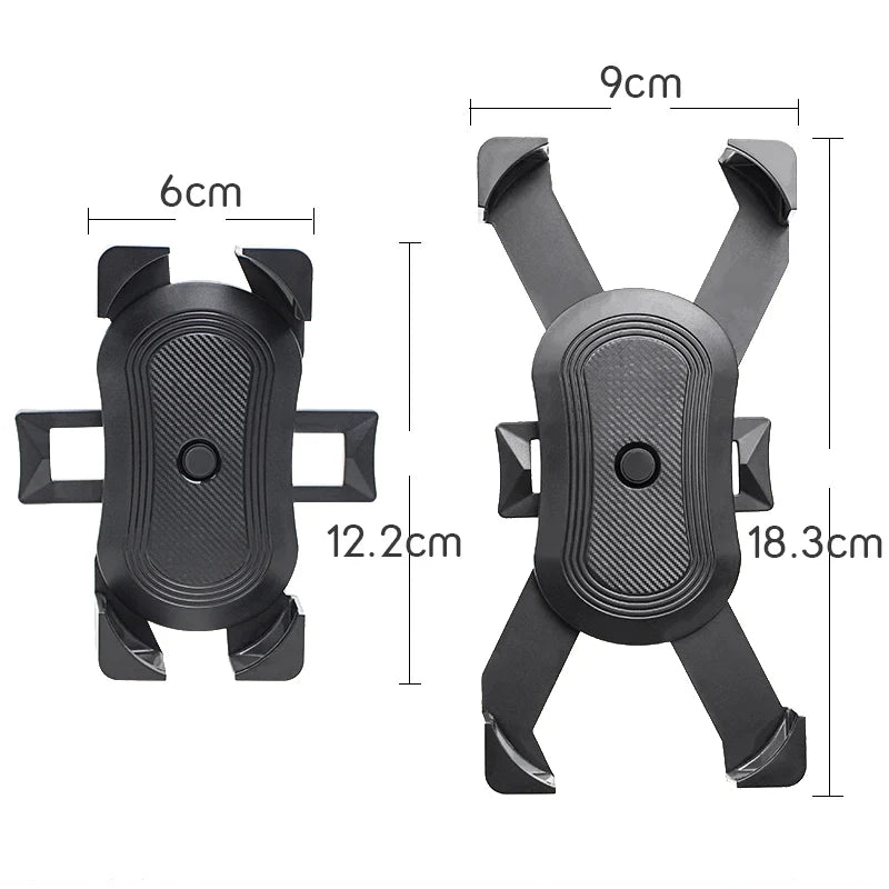 Universal 360° Stroller & Bike Phone Mount – Hands-Free Holder for Parents on the Go