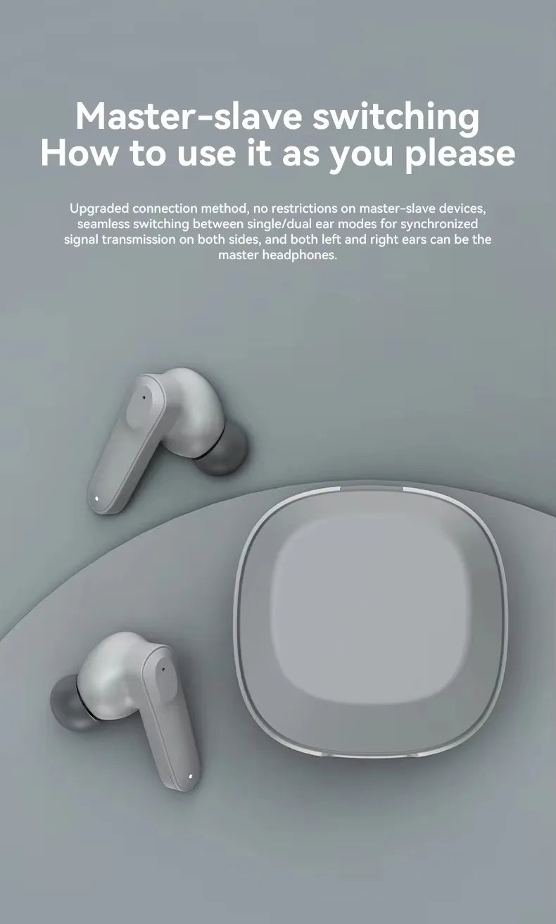 TWS In-Ear Bluetooth Earphones – Noise Cancelling, Wireless