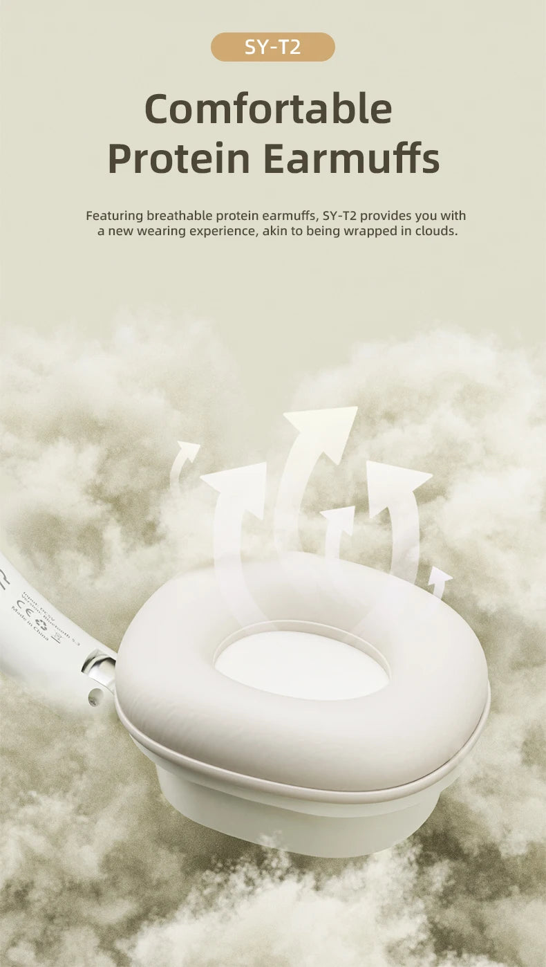 VAORLO Bluetooth 5.3 Headphones – Wireless/Wired with Mic