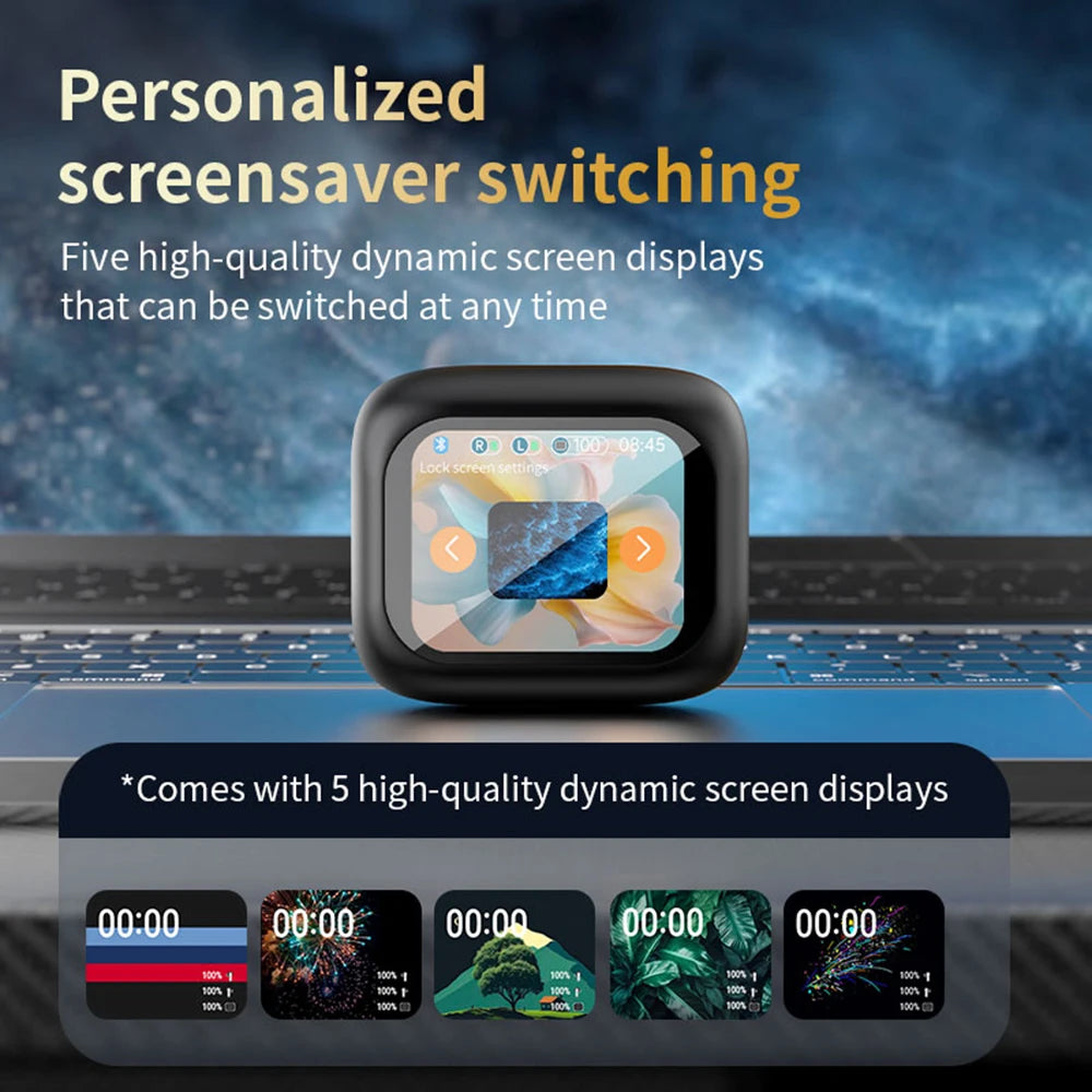 CUGUU LX10 Bluetooth 5.4 Earbuds – ANC, ENC, Touch Screen