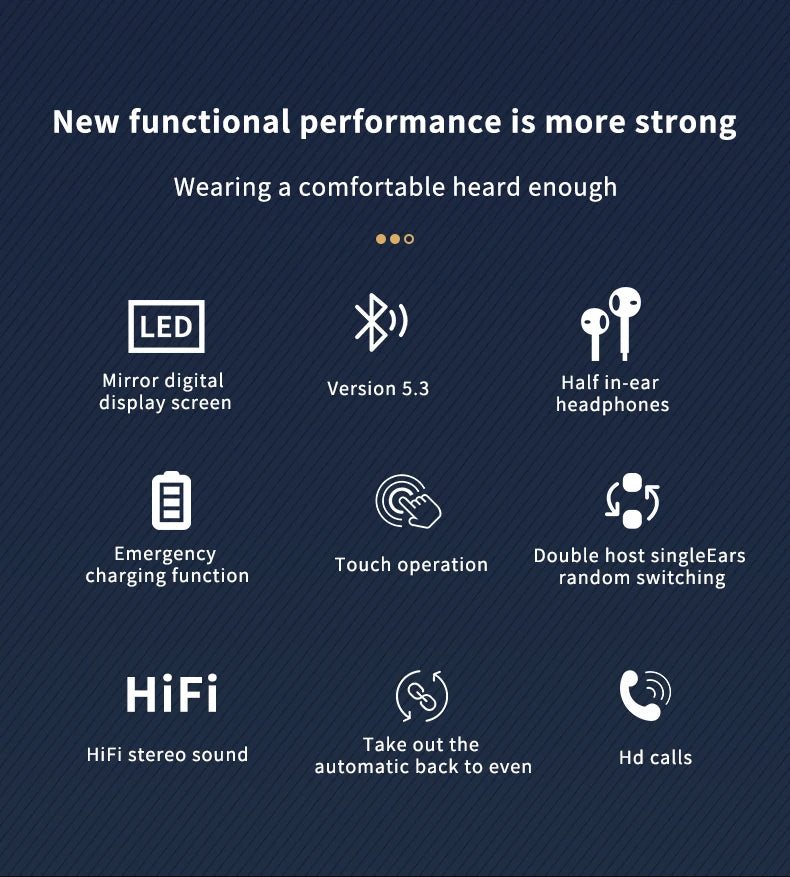 Briame S20 TWS Earphones – Hybrid Noise Cancelling Hi-Fi Wireless Bluetooth Earbuds