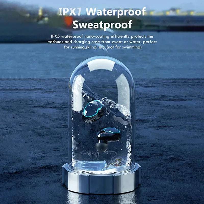 CHUBAN TWS Earphones – Bluetooth 5.1, ANC, Deep Bass, Waterproof