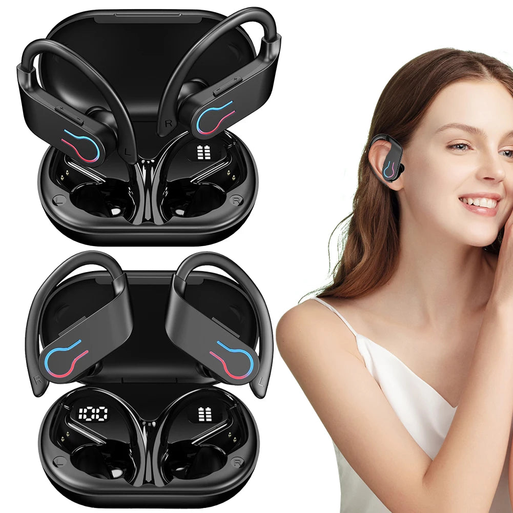 Bluetooth 5.3 Waterproof Sports Earbuds with Mic – audio-accessory