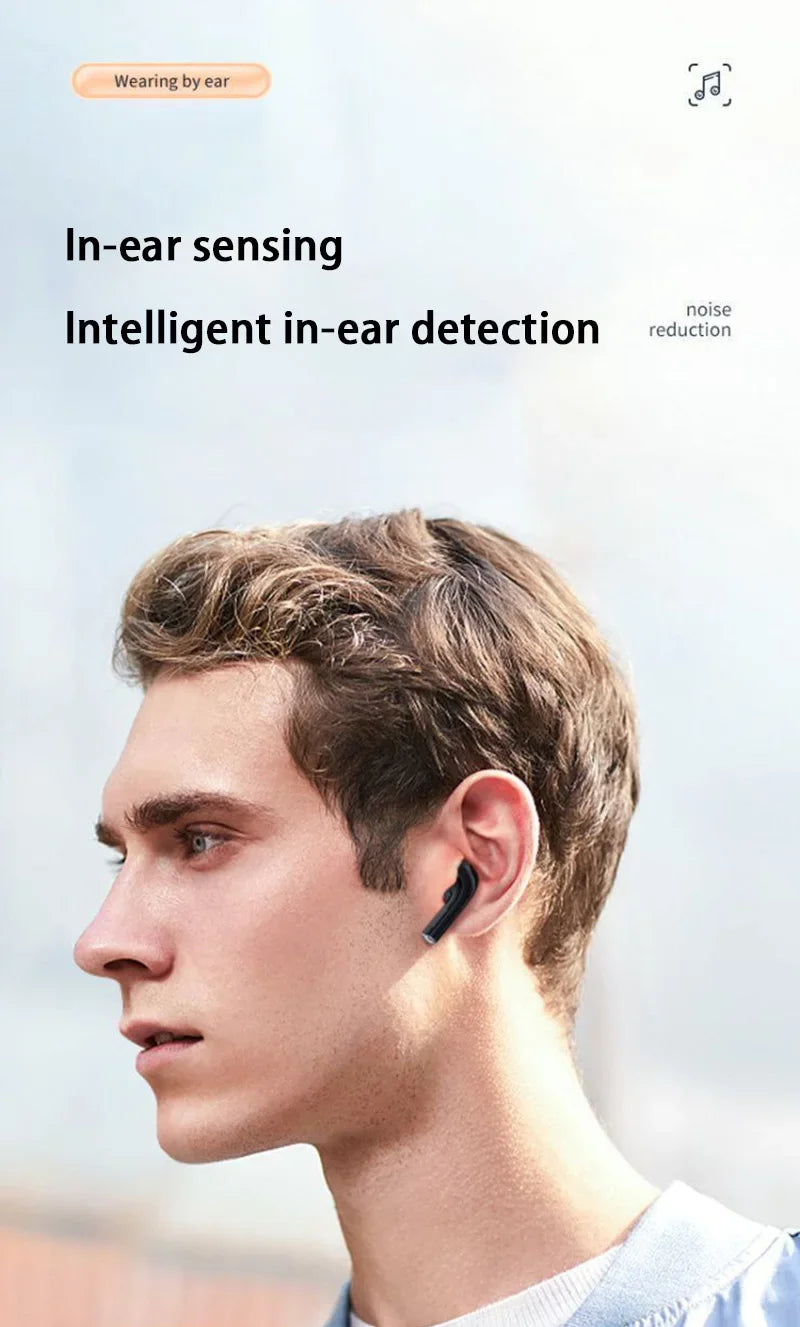 DIXSG TWS Bluetooth 5.2 Earphones – ANC, Touch Control, Low Latency