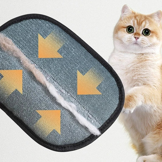Reusable Cat Hair Remover Mitt – Grooming Glove for Fur & Lint – grooming kit