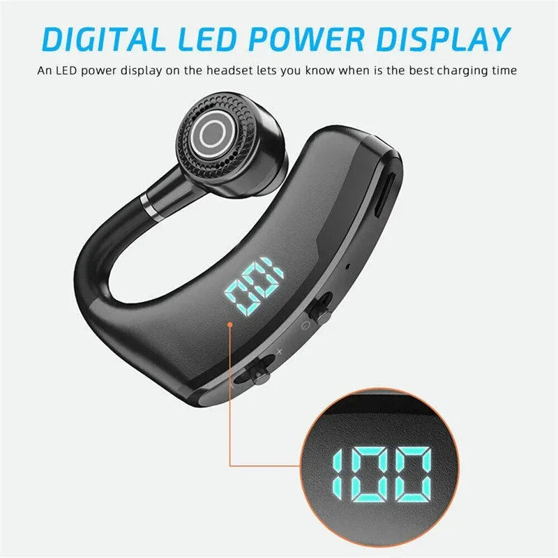 Kebidumei Bone Conduction Headphones – Bluetooth 5.2, IPX5, ANC